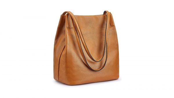 Soft Leather Tote Shoulder Bag