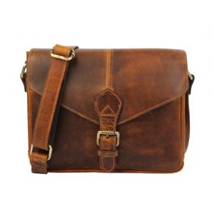 Vintage Style Rustic Messenger Bag