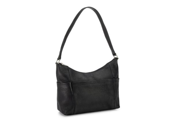 Three Pocket Hobo Black
