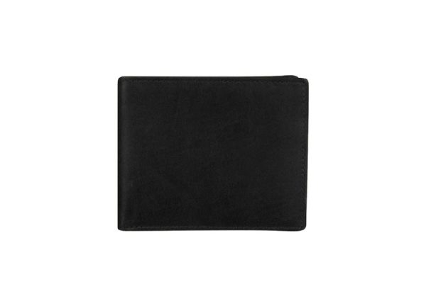 Men's Bifold with ID Black