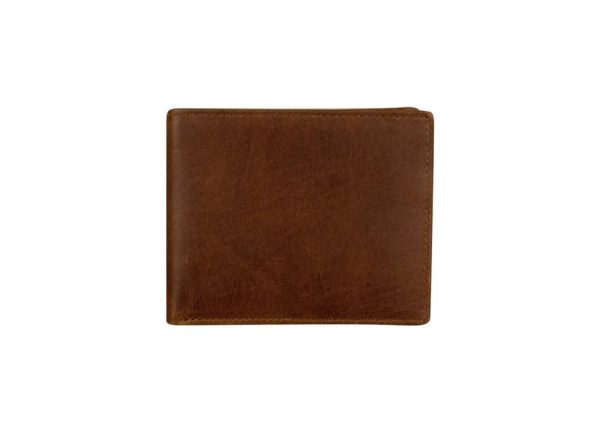 Men's Bifold with ID Rustic Brown