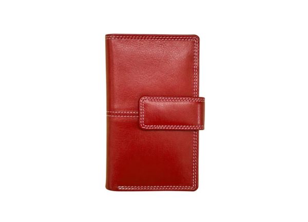 Women's Mid Size Wallet Red
